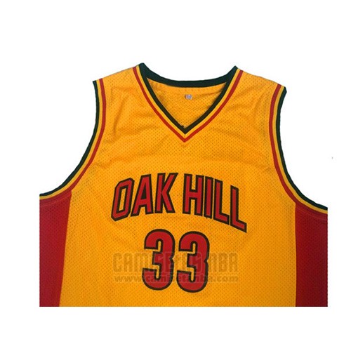 Camiseta Oak Hill Kevin Durant #33 Amarillo